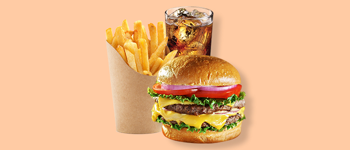 Burger Lunch Deal  1/4 