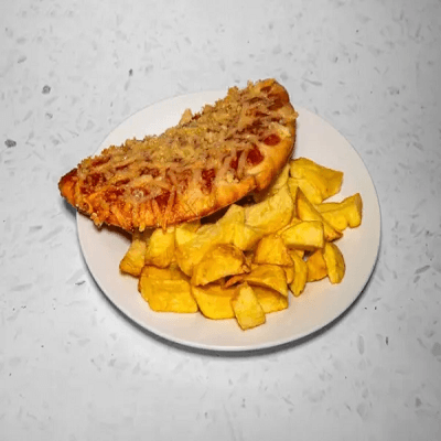 Half Fried Pizza 
