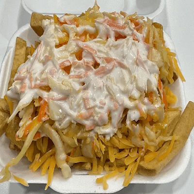 Chips, Cheese & Coleslaw 