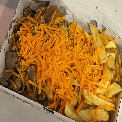 Chips Cheese Donner Meat 
