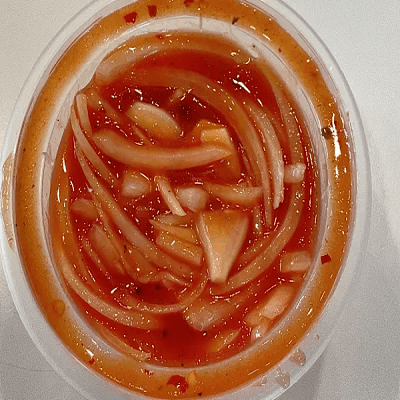 Portion Of Spicy Onions 