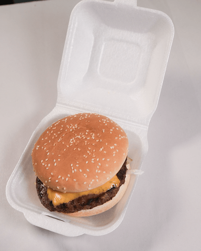 Plain Burger With Cheese 